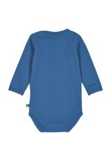 Fred s World by Green Cotton Langarmbody Unifarben blau 98 - 1
