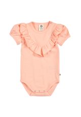 Müsli by Green Cotton Kurzarmbody uni orange 80 - 0