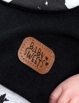 Baby Sweets 2 Teile Set Sterne schwarz - 5