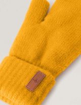 BabyMocs Handschuhe Fleece senfgelb Onesize Eltern - 1
