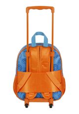 Naruto Happy-Small 3D Backpack with Wheels Rucksack 34x26x13 cm blau, orange Onesize Kinder - 1