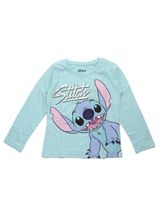 Disney Langarmshirt Lilo & Stitch blau 128 (7-8 Jahre) - 0