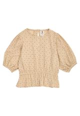 Green Cotton T-shirt braun 86 - 0