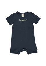 Müsli by Green Cotton Kurzarmbody Unifarben dunkelblau 74 - 0
