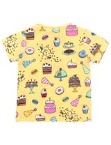 Villervalla T-shirt Aniversaire Jaune - 1