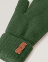 BabyMocs Handschuhe Fleece grün Onesize Eltern - 1