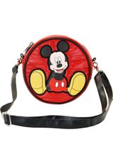 Disney Mickey Mouse Shoes-Padding Round 19x19x5 cm rot Onesize Kinder - 1