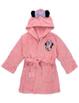 Disney Bademantel Minnie Mouse Kapuze rosa 110/116 (5-6 Jahre) - 0