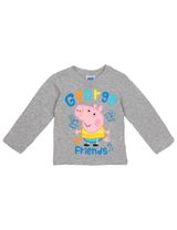 Peppa Pig Langarmshirt Peppa Wutz grau 110 (4-5 Jahre) - 0