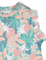 NINI Grenouillère Floral Vert - 1