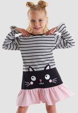 Denokids Gestreift grau 104 - 4