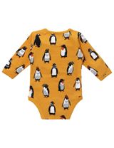 Villervalla Body Pinguin gelb - 1
