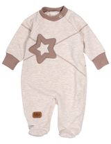 Baby Sweets Strampler Sterne beige 1 Monat (56) - 0