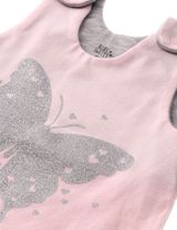 Baby Sweets 2 Teile Set Schmetterling Lieblingsstücke rosa 74 (6-9 Monate) - 3