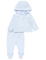 Rock A Bye Baby Boutique 2 pièces Ensemble Étoiles Bleu clair - 0