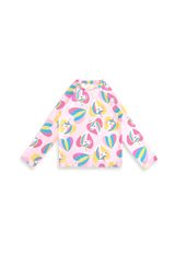 Denokids Alloverprint pink 80 - 0