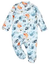 NINI Strampler Chamäleon blau - 0