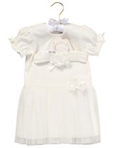 Rock A Bye Baby Boutique 2 pièces Ensemble Volant Crème - 1
