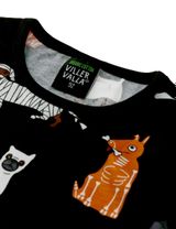 Villervalla Langarmshirt Hund schwarz 140 (9-10 Jahre) - 2