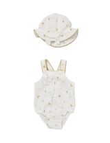 Rock A Bye Baby Boutique 2 pièces Ensemble Floral Volant Crème - 0