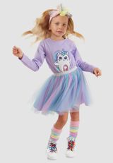 Denokids Animal Print lila 104 - 4