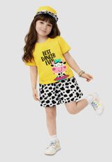 Denokids Print gelb 92 - 6