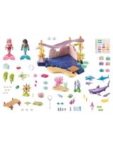 Playmobil 114 Teile PLAYMOBIL® Unterwasser-Tierpflege der Meeresbewohner Princess Magic 23,5x24x15,5 cm 4+ Jahre bunt - 1