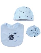 Rock A Bye Baby Boutique 5 Teile Set Planeten hellblau 50/56 (Neugeborene) - 3