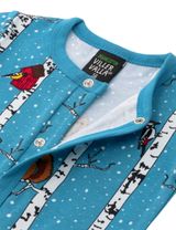 Villervalla Strampler Winter blau - 2