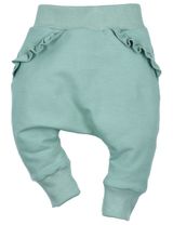 NINI Hose Rüschen grün 56 (Neugeborene) - 0