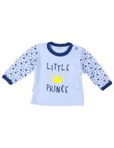 Baby Sweets 2 Teile Set Krone Little Prince blau 56 (Neugeborene) - 1