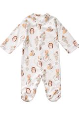 NINI Romper Strampler weiß multicolor 62 (3 Monate) - 0