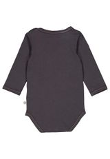 Müsli by Green Cotton Langarmbody Unifarben blau 68 - 1