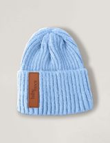 BabyMocs Beanie Mütze blau Onesize Kinder - 1