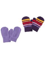 Villervalla 2 Teile Handschuhe 1-3 Jahre lila - 0