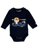 Ebbe Kids Body dunkelblau Navy lighthouse 56 (Neugeborene) - 0