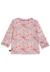 Fred s World by Green Cotton Babylangarmshirt Blumen rosa 68 - 1