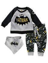 Warner Bros. 3 Teile Set Batman gelb 86 (12-18 Monate) - 0