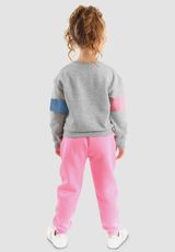 Tracksuit Mädchen pink 104 - 8