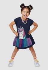 Denokids Print dunkelblau 92 - 3