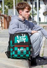 Demon Slayer Sutoriku-PLUS Running Rucksack 34x46x21 cm grün Onesize Kinder - 3
