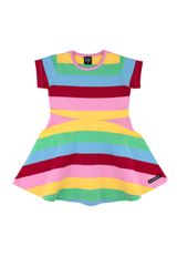 Villervalla Kleid Gestreift multicolor 92 - 0