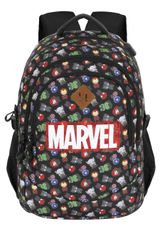 Marvel The Avengers Chibi-PLUS Running Rucksack 34x46x21 cm schwarz Onesize Kinder - 1