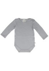 Müsli by Green Cotton Langarmbody Unifarben blau 62 - 0