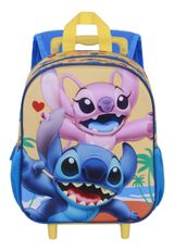 Disney Lilo and Stitch Ocean-Small 3D Backpack with Wheels Rucksack 34x26x13 cm blau Onesize Kinder - 2