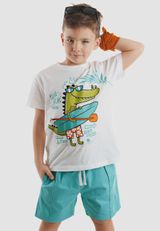 Denokids Unifarben blau 104 - 7
