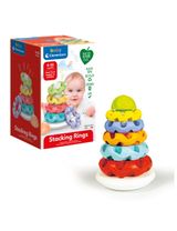 Clementoni Baby Stapelturm CE-zertifiziert 15 cm 6+ Monate bunt - 3