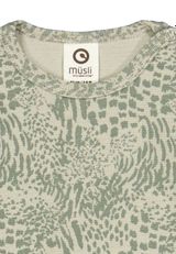 Müsli by Green Cotton Babylangarmshirt Animal grün 74 - 2