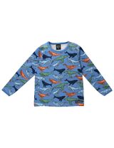 Villervalla Langarmshirt Wal blau 122 (6-7 Jahre) - 0