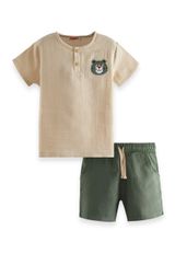 Shirt & Shorts Set beige 104 - 0